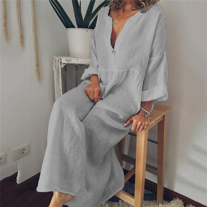 Robe longue ample pour femme