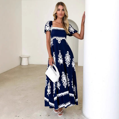 Robe brodée pour femme