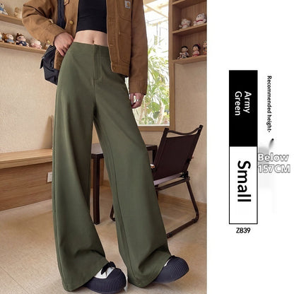 Pantalon large coupe slim silhouette printemps