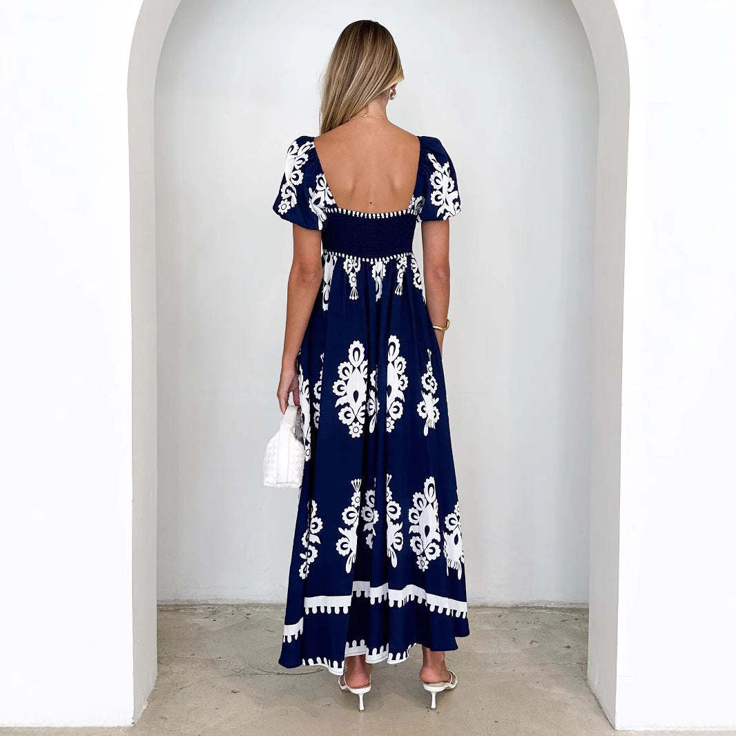 Robe brodée pour femme