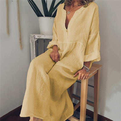 Robe longue ample pour femme