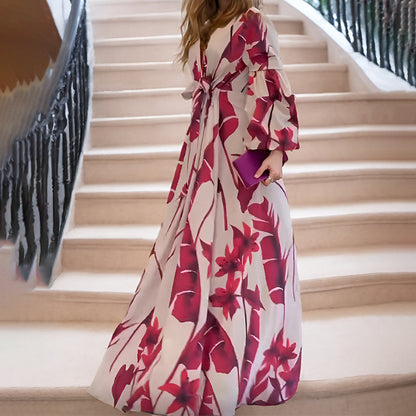 Robe en dentelle tendance pour femme