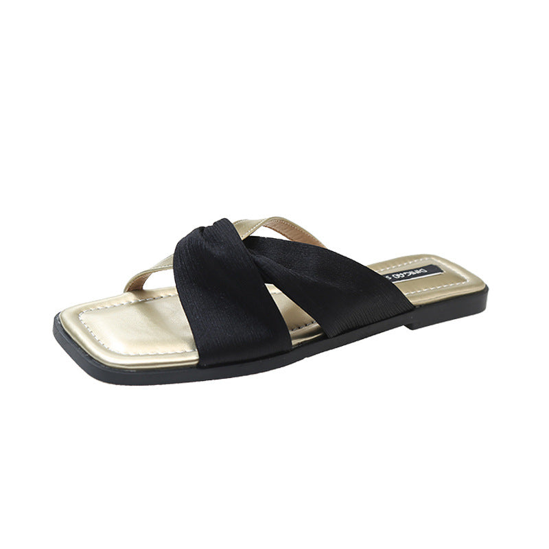 Sandales de plage style français pour femmes