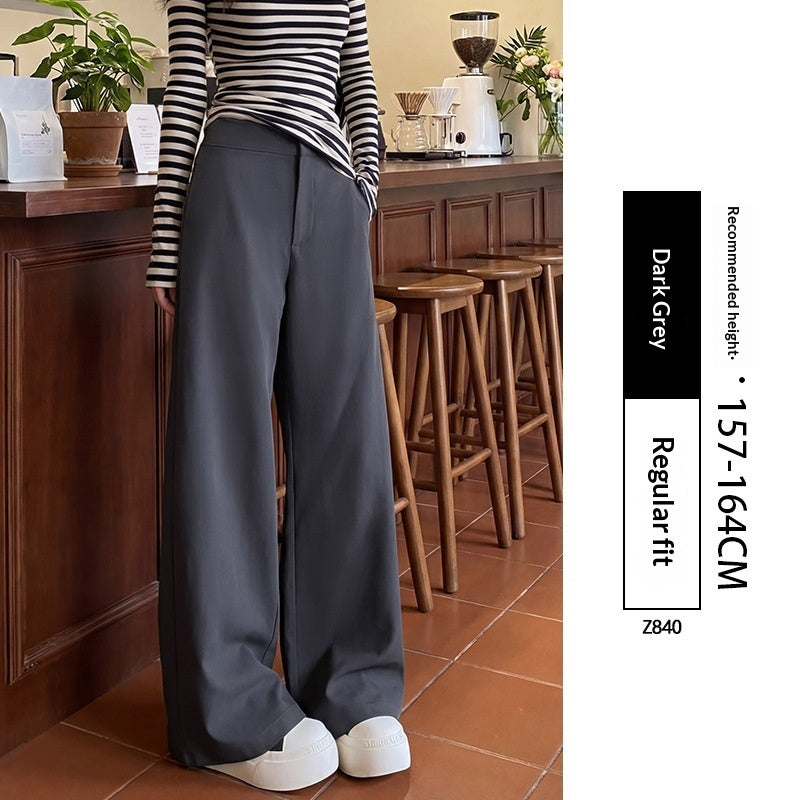 Pantalon large coupe slim silhouette printemps