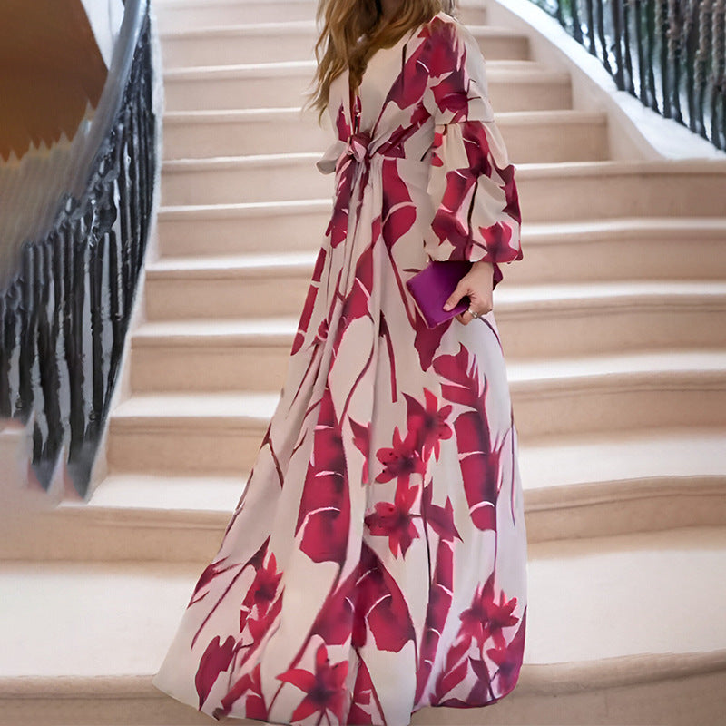 Robe en dentelle tendance pour femme