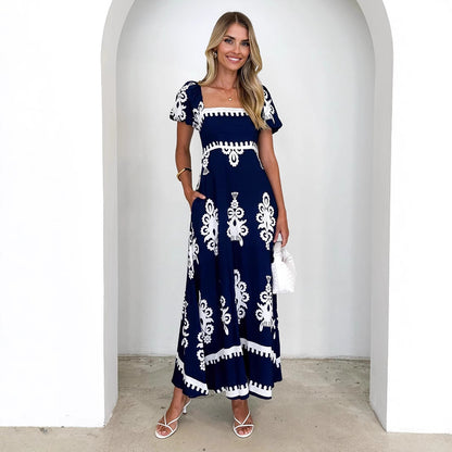 Robe brodée pour femme