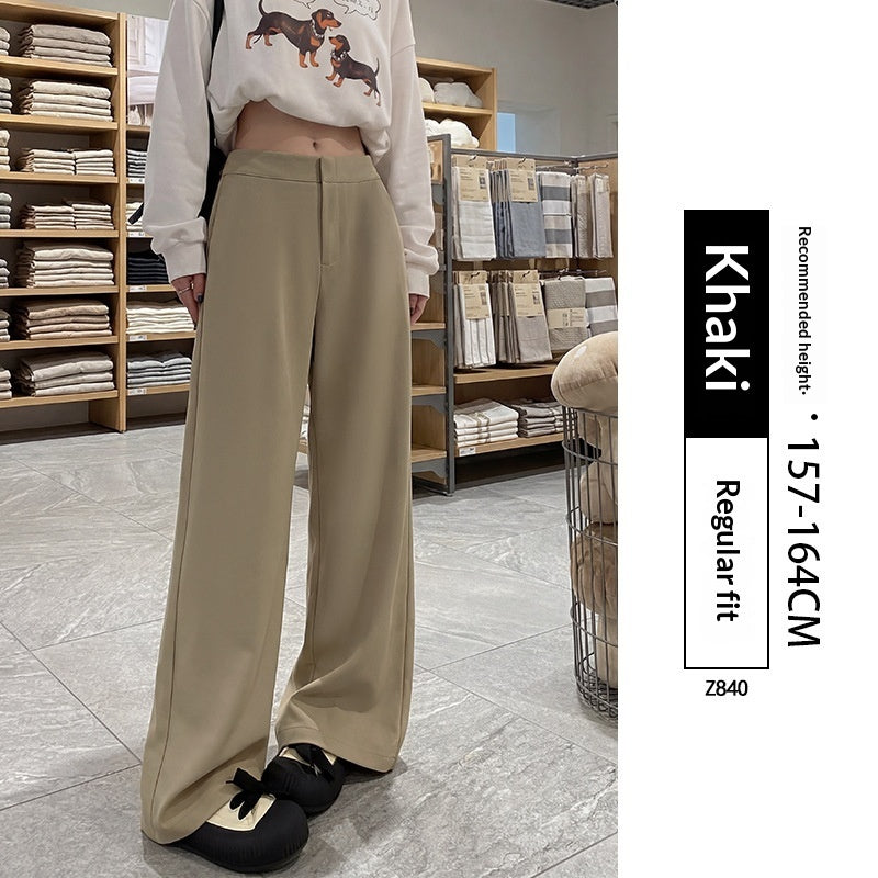 Pantalon large coupe slim silhouette printemps